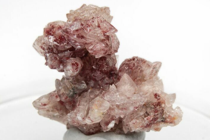 Quartz and Calcite with Metacinnabar Inclusions - Cocineras Mine #225084